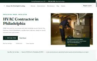 Green air heating&cooling website