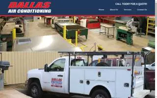 Dallas Air Conditioning & Heating Inc. website