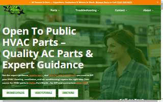 Open To Public HVAC Parts