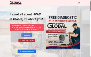 Global Heating and Cooling services