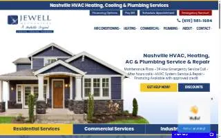 Jewell Mechanical, LLC website