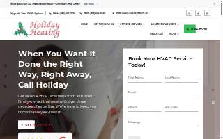 Holiday Heating and Air Conditioning