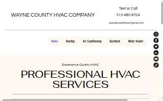 Wayne County Hvac Llc of Detroit website