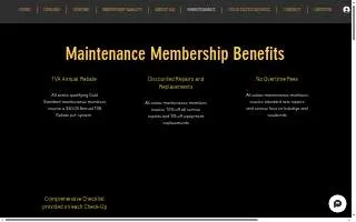 Gold Standard Heating and Air website