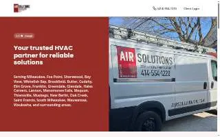 Air Solutions Heating & Cooling, LLC of Milwaukee website
