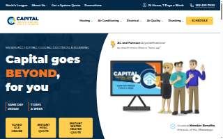 Capital Heating, Cooling, Electric, and Plumbing
