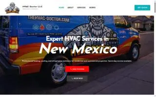 Hvac Doctor LLC Heating Cooling and Refrigeration website