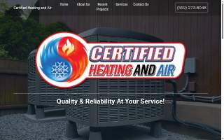 Certified Heating and Air