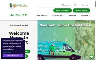 Donald P. Dick Air Conditioning website