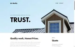 Air Worthy website