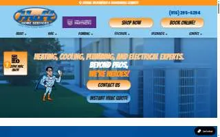 Huft Home Services Sacramento website