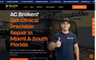 Doctor Air Hvac Corp website