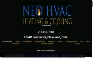 Northeast Ohio HVAC, LLC of Cleveland website