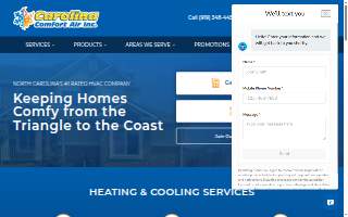 Carolina Comfort Air - Raleigh Area | HVAC Company