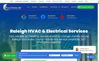 Eco Green Air website