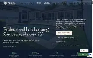 Texan Landscape Group website