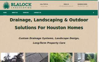Blalock Landscaping & Drainage, Inc