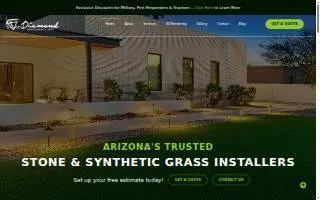 Diamond Stone & Synthetic Grass website