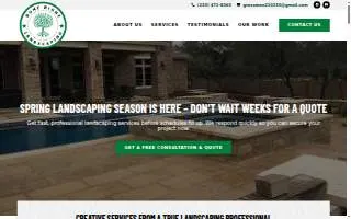 Done Right Landscaping website