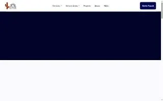 Sunrise Landscape Services website