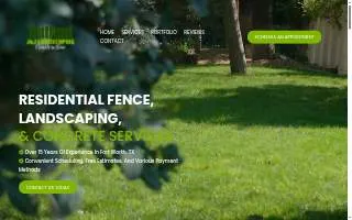 J & J Landscaping Construction website
