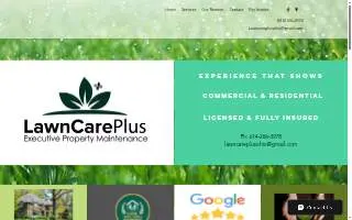 Lawn Care Plus of Columbus website