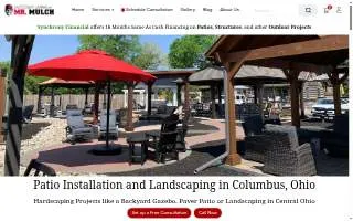 Outdoor Living by Mr. Mulch website