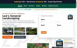 Lee's General Landscaping and Yard Clean Up