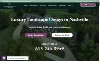 Gardens of Babylon Landscapes website
