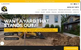 Nashville Dirt Works, LLC website