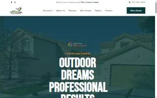 New horizon landscapes website