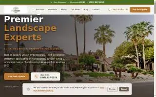 NV Landscapes LLC of Las Vegas website
