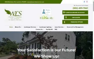 Wayne's Lawn Service website