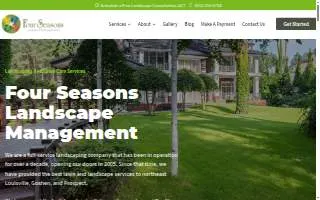 Four Seasons Landscape Management website
