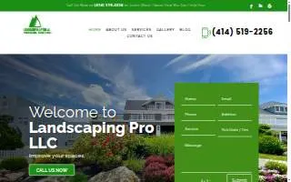 Landscaping Pro LLC website