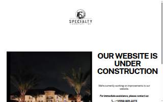 Specialty Landscape Inc.