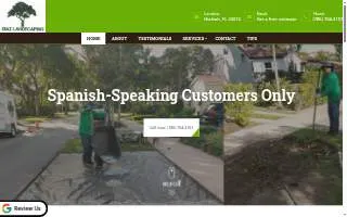 K-Diaz Landscaping Inc - Professional Residential Front Backyard Landscaping Mulching Hialeah FL website