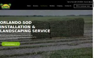 High Maintenance Landscape Contractors website
