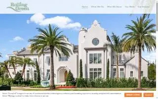 Rolling Green Landscape Solutions website