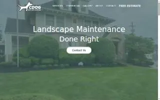 Cdog Lawn and Landscape website