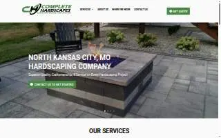 Complete Hardscapes of Kansas City website
