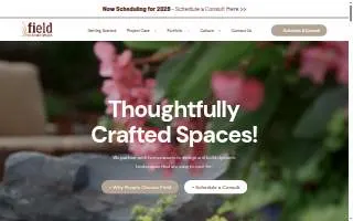 Field Outdoor Spaces website