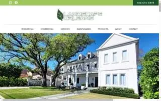 Landscape Orleans LLC of New Orleans website