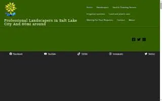 Gamboa's Landscaping website