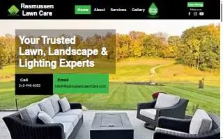 Rasmussen Lawn Care of Salt Lake City website