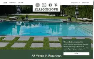 Seasons Four Landscape & Maintenance website