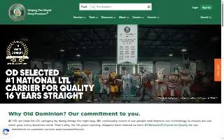 Old Dominion Freight Line of St. Charles website