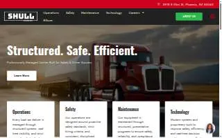 Shull Transport website