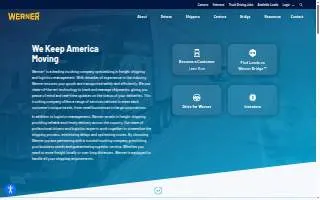 Werner Enterprises, Inc of Phoenix website