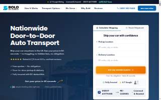 Bold Auto Transport - Texas's Top Choice for Auto Transport